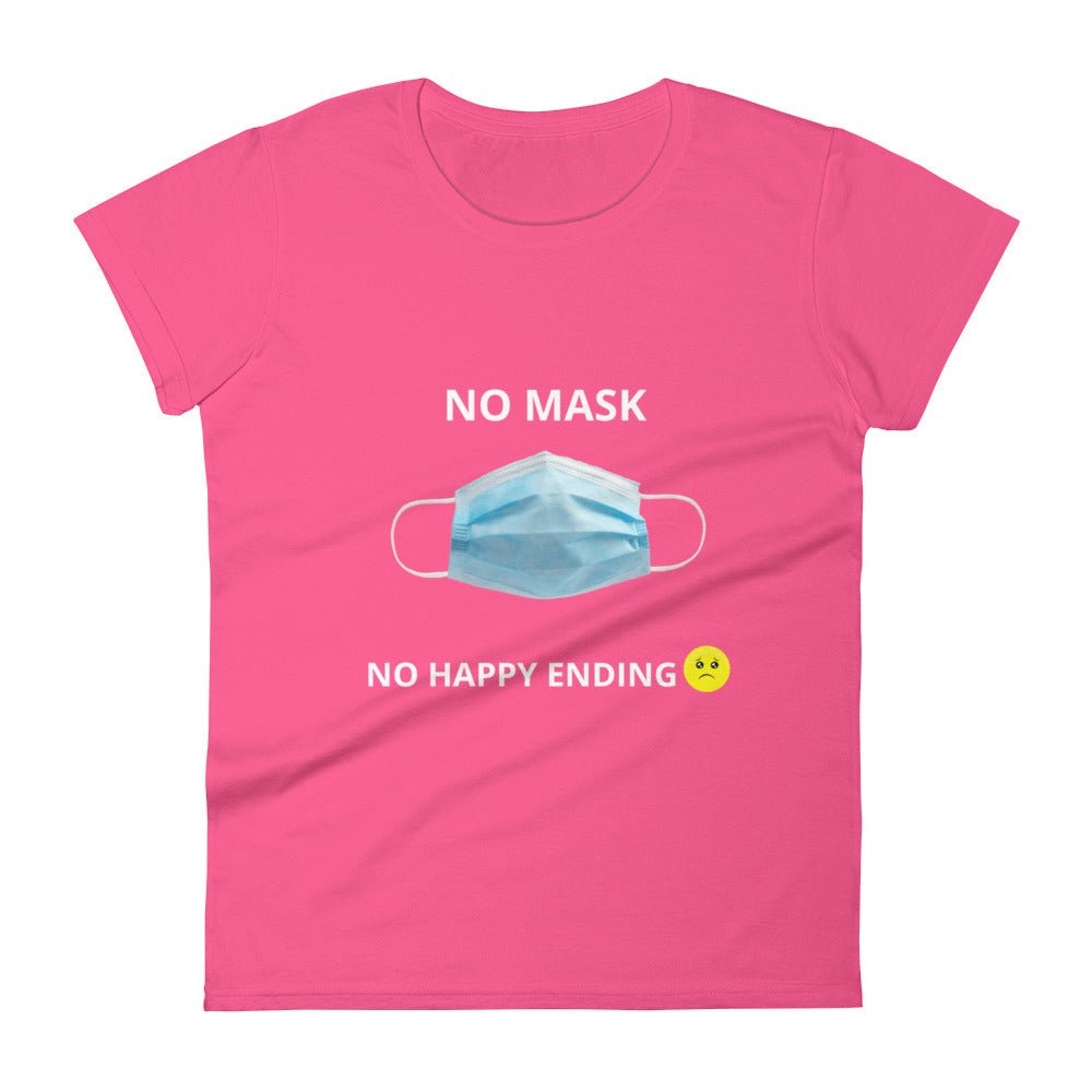 Women Face Mask Tee