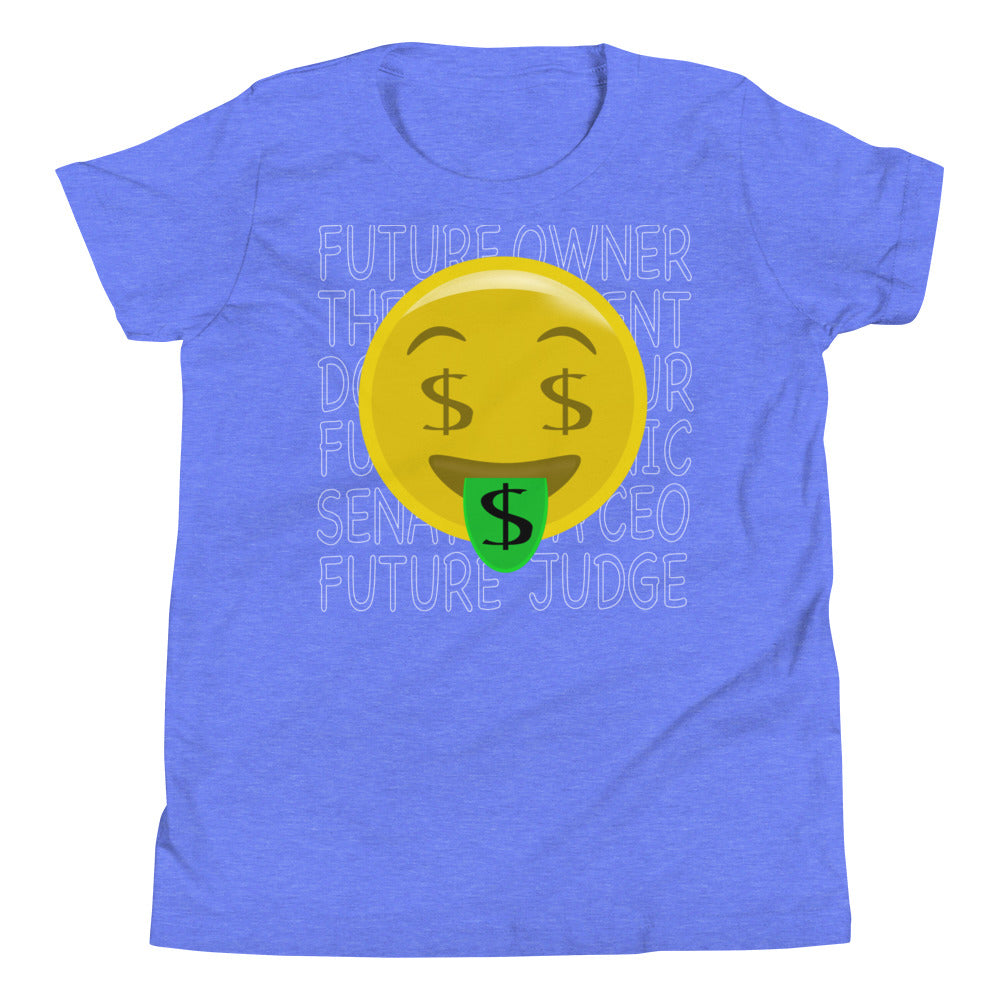 Children Money Emoji T-Shirt