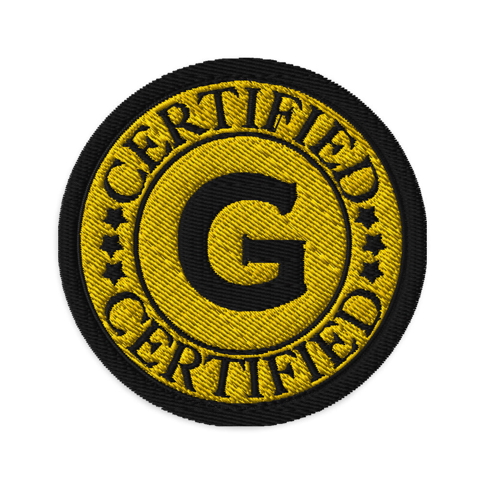 Certified (G) Patch Yellow