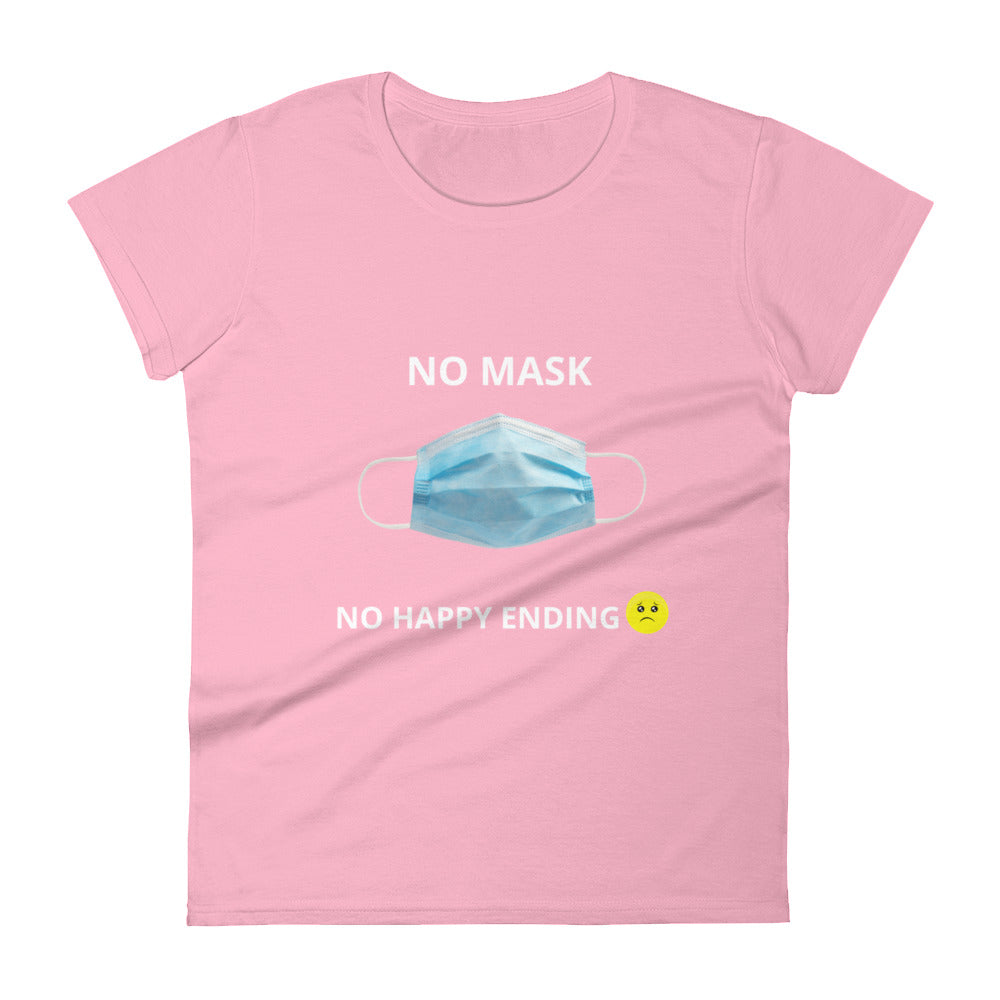 Women Face Mask Tee