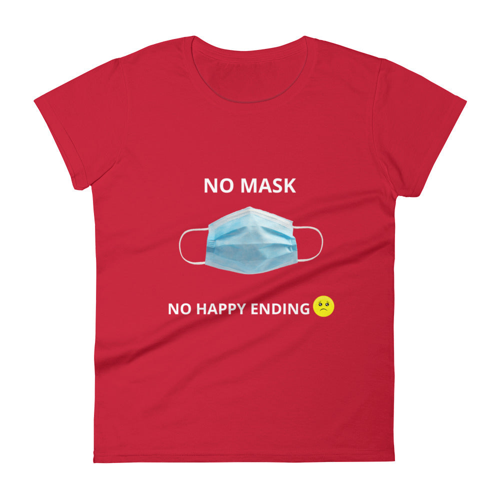 Women Face Mask Tee