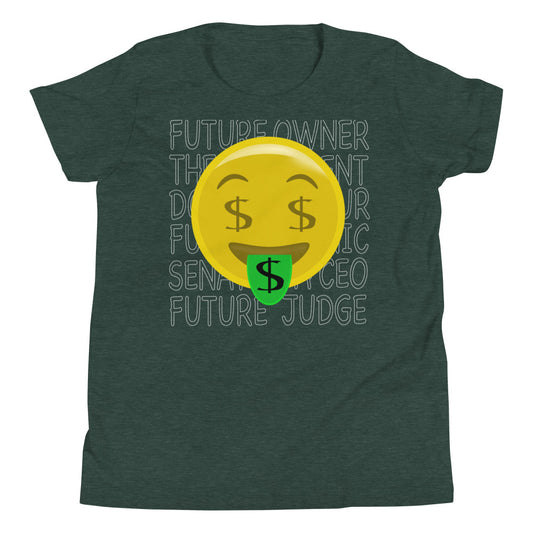 Children Money Emoji T-Shirt